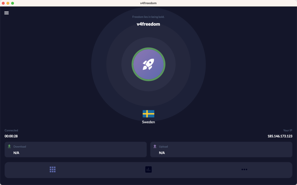 v4freedom – A Free And Fast VPN App